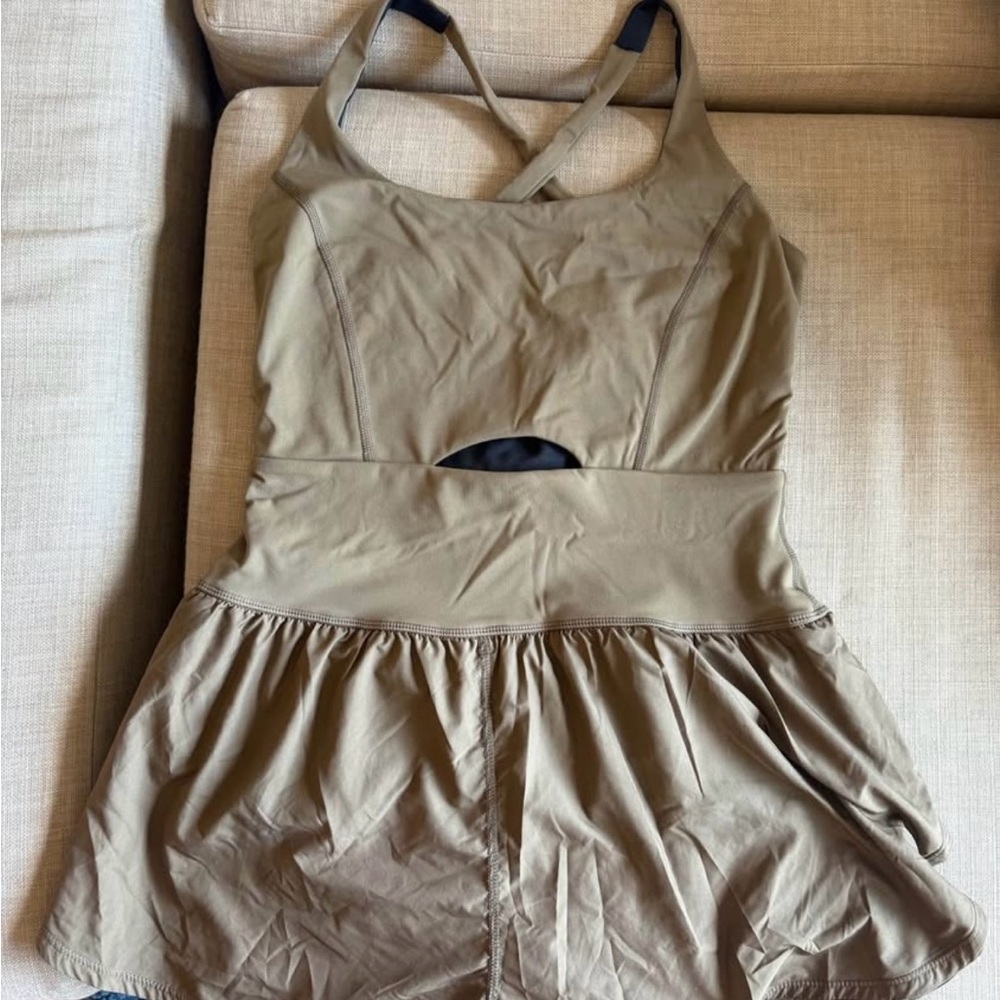 FP Movement by Free People Tan Athletic Dress